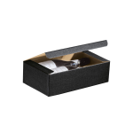 Eurofides Cofanetto Portabottiglie SETA NERA 2BT