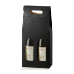 Eurofides Scatola Portabottiglie NERO 2BT
