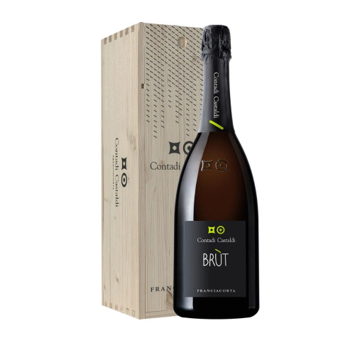 Contadi Castaldi Franciacorta DOCG Brut cl.600 cassa legno