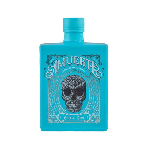 Gin Amuerte Coca leaf Light Blue 70 cl.