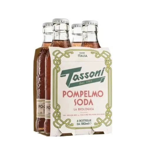 Tassoni Pompelmo Soda Bio cl. 18x25
